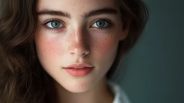满脸雀斑的欧美美女