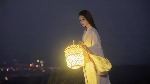 冷艳古风美女高清桌面壁纸