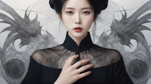 国风 古典 少女图片壁纸