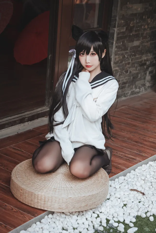 面饼仙儿角色扮演碧蓝航线爱宕4k手机壁纸