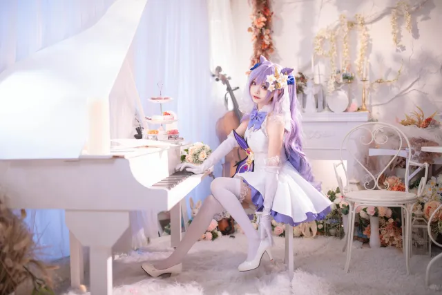 艾西Aiwest刻晴花嫁