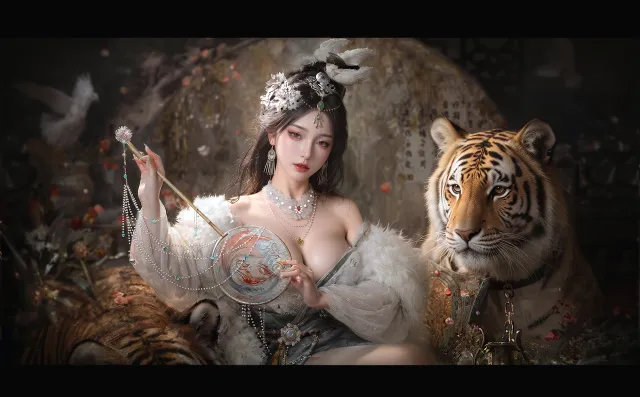 美女图片电脑壁纸 1936×1200